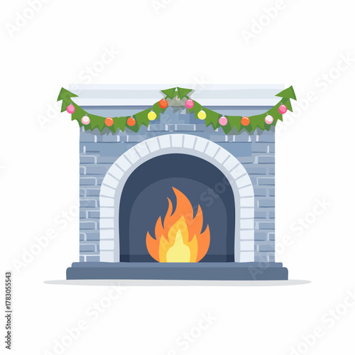 vector illustration of a burning stove with fire, vector illustration of a burning stove, vector illustration of a fireplace, 
