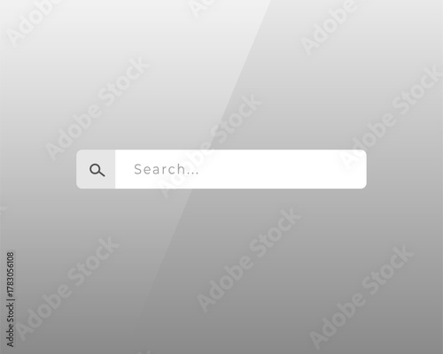 empty search tab page for internet browser