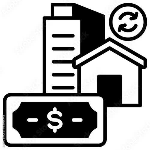 Roi Icon Element For Design