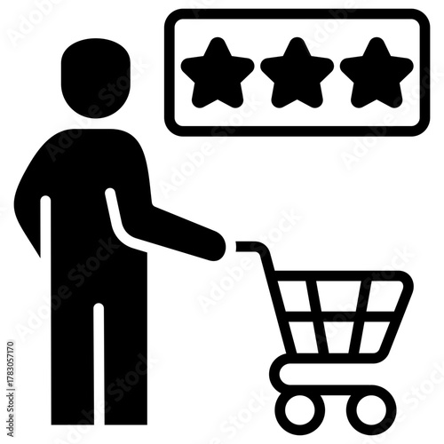 Customer Experience Icon Element For Design