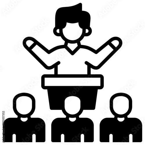 Senator Icon Element For Design