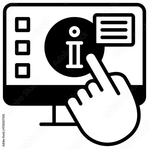 Self Service Icon Element For Design