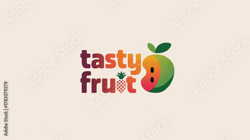 A perfect blend of color, taste, and design — symbolizing juicy mango sweetness and crisp apple vitality in one modern, refreshing brand identity. 