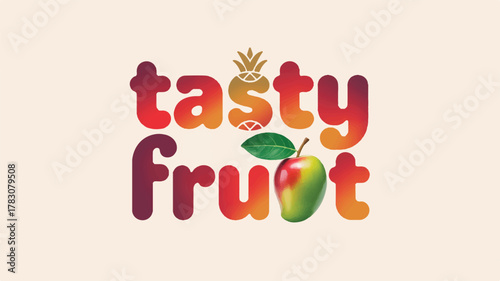 A perfect blend of color, taste, and design — symbolizing juicy mango sweetness and crisp apple vitality in one modern, refreshing brand identity. 