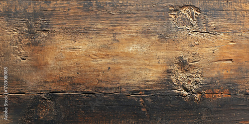 Weathered wooden planks showcasing deep textures and natural patterns ideal for backgrounds and textures