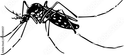 mosquito silhouette svg