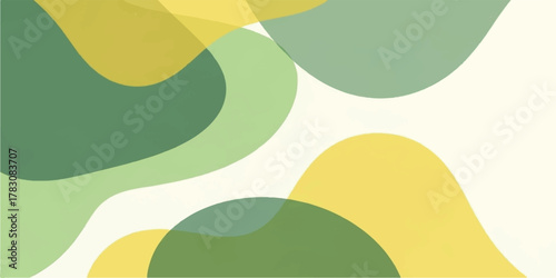 Abstract background with overlapping organic shapes in earthy tones.