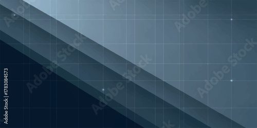 Abstract Layers of Blue and Gray Tones.