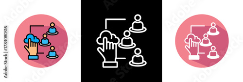 Resource Allocation triplestyle icon