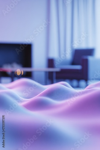 texture, design, purple, blue, silk, pattern, light, wave, art, pink, backdro...