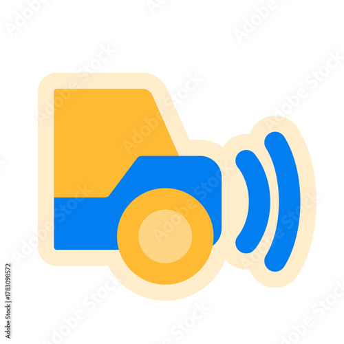 cruise control design sticker