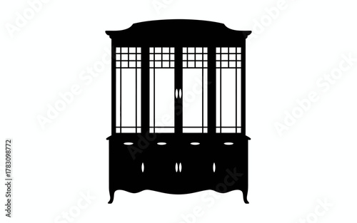 wrought iron cage