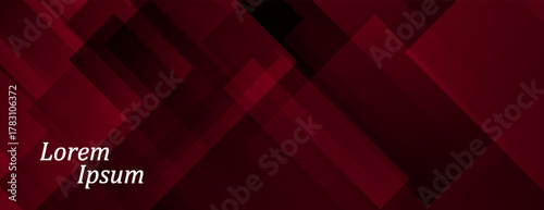 abstract dark red banner with diagonal lines. vector illsutration eps 10