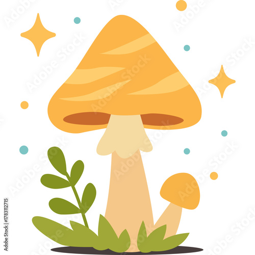 Magic Mushrooms Vector