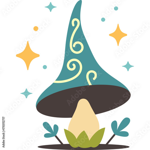 Magic Mushrooms Vector