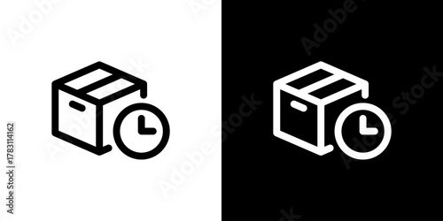 時間指定配送のアイコン