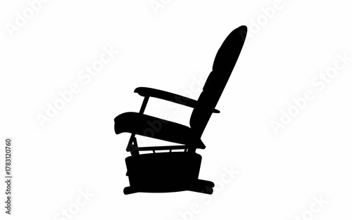 office chair isolated on white