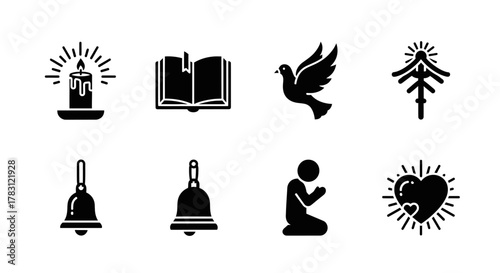 Religious Symbols Collection.