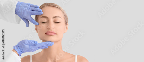 Young woman with plastic su...