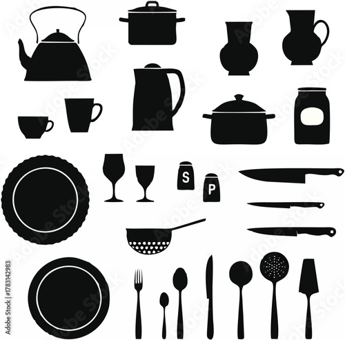 Kitchen Items ? Vector illust...