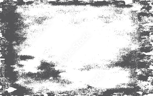 Abstract grunge black and white distressed texture background.Rustic grunge texture with grain and stains Abstract noise background Weathered surface