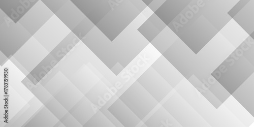 White and gray abstract white gradient transparent material in triangle color space technology concept geometric line vector background.	
