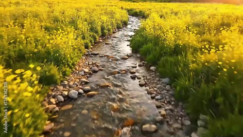Path through the field