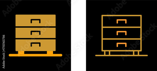 Drawers Vector Icon