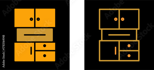 Cabinets Vector Icon