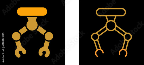 Industrial Robot II Vector Icon