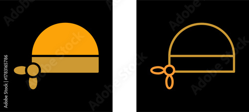 Pirate Bandana Vector Icon