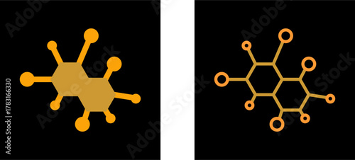 Molecule Vector Icon