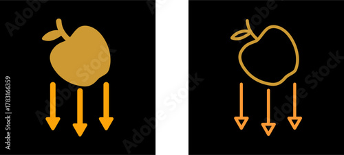 Gravity Vector Icon
