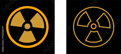 Nuclear Vector Icon