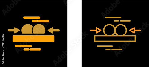 Collision Vector Icon