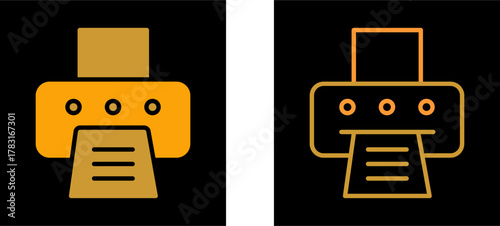 Print Vector Icon
