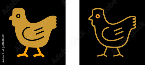 Poultry Vector Icon