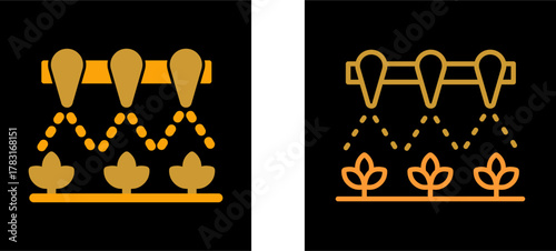 Irrigation System Vector Icon