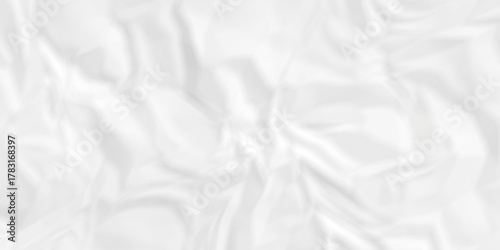 white wrinkle cardboard crumpled satin fabric ripped cloth decoration background