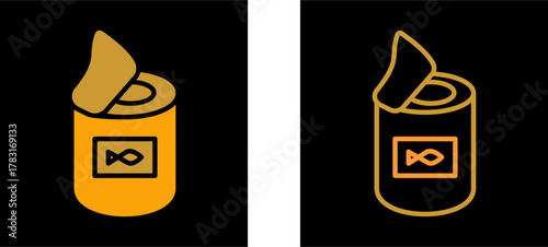 Canned Food Vector Icon