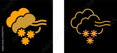 Blizzard Vector Icon