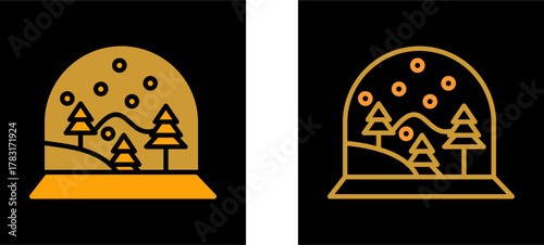 Snow Globe Vector Icon