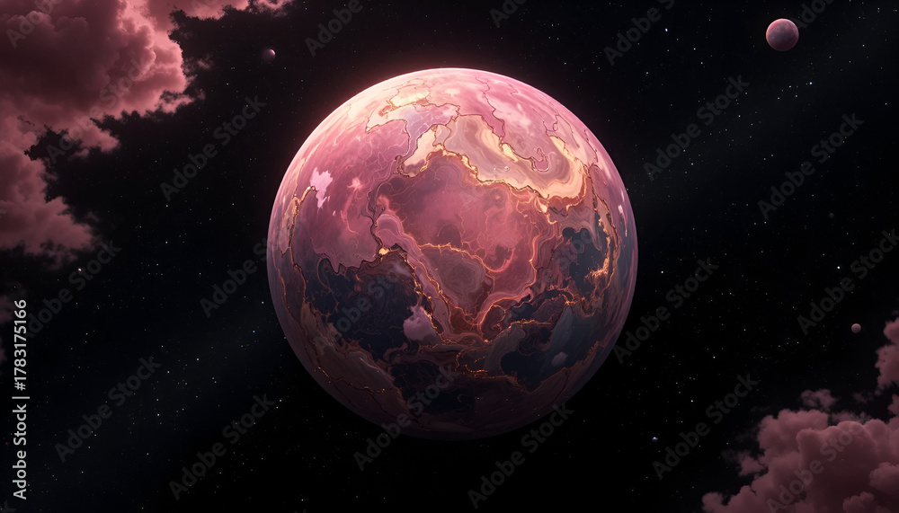Fototapeta premium planet earth in space