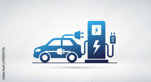 Electric vehicle charging station ev car charging point electric mobility sustainable transport future of driving