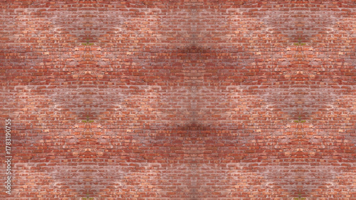 abstract red background, brick wall for interior