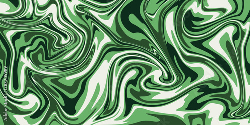 minimalist aesthetic wallpaper swirl background. Retro groovy psychedelic background. Trippy Wavy Swirl Pattern.Vector.