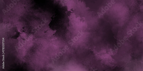 watercolor abstract painting of pink grunge texture. Modern and paper texture design with sky blue cloud. vintage style color, splashes and stains for presentation and cover, Colorful and acrylic. 