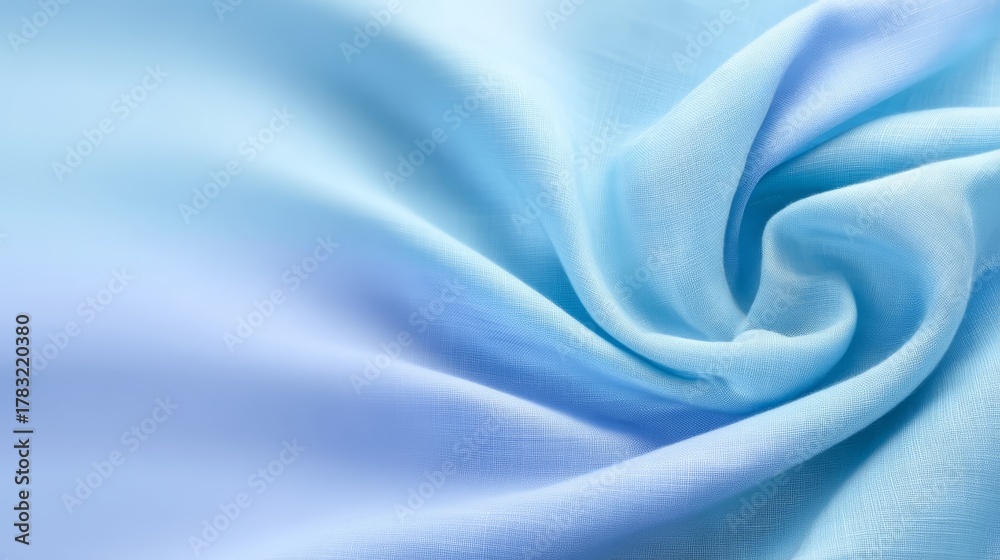 Obraz premium Deep blue fabric texture woven textile surface detail fine blue textile fibers show intricate weave pattern