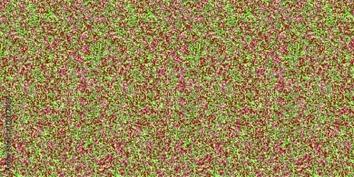 Fotografi Magic Eye Autostereogram (Stereogram) with Hidden 3D Pattern - 1