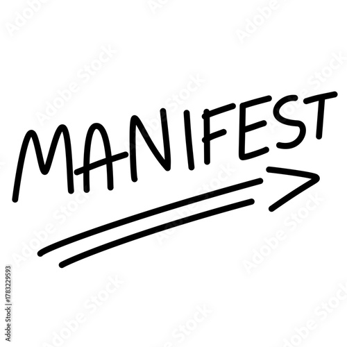 Hand-Drawn Manifest Doodle